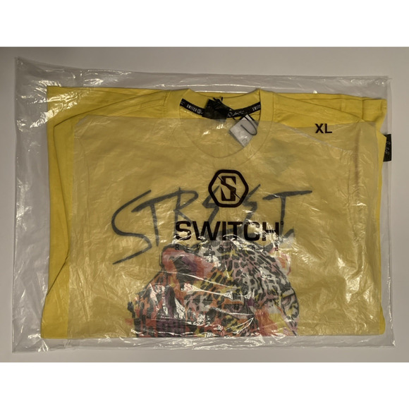 Switch Remarkable Men's XL Street Legend Jaguar Graphic Print T-Shirt MSRP $50 - Picture 8 of 9